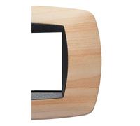 MASTER Placca Placchetta Elettrica Copri Interruttore 4Ps. Frassino Modo 39TC444