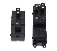 Master Power Window Switch, Interruttore Alzacristalli Elettrico, Kit Anteriore Sinistro e Destro per Pathfinder 2007-2012 Guida a Sinistra - Sostituzione Completa, Materiale A