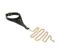 Master Series Captivate Collar with Body Chain Black