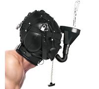 Master Series Degraded Sensory Deprivation Hood with Funnel Black