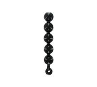 Master Series Perle anali Black Baller - XXL