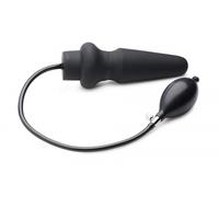 Master Series Ass-Pand Large Inflatable Silicone Anal Plug Black