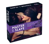 Master & Slave - set gioco bondage (viola-nero)