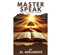 MASTER SPEAK thy servant hears: Personal Daily Planner with GOD