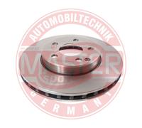 Master-Sport 2x Disco Freni Anteriore Ventilato 154 MM per Mercedes-Benz Classe