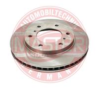 Master-Sport 2x Disco Freni Anteriore Ventilato per Mitsubishi L 200 / Triton