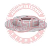 Master-Sport 2x Disco Freno Posteriore Pieno 152 MM per Ford Focus II 1.6