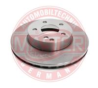 Master-Sport 2x Disco Frontale Ventilato 154.3 MM per Mercedes-Benz