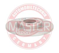 Master-Sport 2xBremsscheibe Posteriore Pieno 133mm per Opel Grandland X 1.2 1.6
