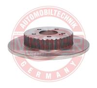 Master-Sport 2xBremsscheibe Posteriore Pieno 167mm per Mercedes-Benz Modello T