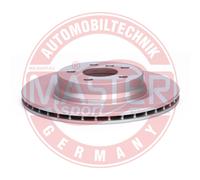 Master-Sport 2xBremsscheibe Posteriore Ventilato 166mm per BMW X1 xDrive20d