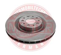 MASTER-SPORT GERMANY 2x Disco Freni Anteriore Ø305 MM Ventilato per Fiat Doblo