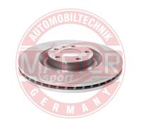 MASTER-SPORT GERMANY 2x Disco Freni Anteriore Ø345 MM per Audi A4 Avant 8ED B7