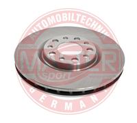 MASTER-SPORT GERMANY 2x Disco Freni Anteriore Ventilato Adatto A per Alfa Romeo