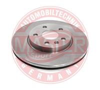 MASTER-SPORT GERMANY 2x Disco Freni Anteriore Ventilato Adatto A per Opel Astra