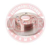 MASTER-SPORT GERMANY 2x Disco Freno Posteriore Ø240 MM Pieno per Opel Tigra