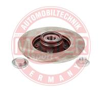 MASTER-SPORT GERMANY 2x Disco Freno Posteriore Ø249 MM per Opel Crossland X 75