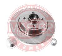 MASTER-SPORT GERMANY 2X Disco Freno Posteriore Ø274 Mm Pieno Per Renault Megane