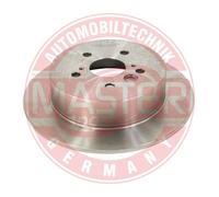 MASTER-SPORT GERMANY 2x Disco Freno Posteriore Ø303 MM Pieno per Toyota Rav 4 II