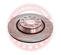 MASTER-SPORT GERMANY 2X Disco Freno Posteriore Ø310Mm Ventilato Per VW Passat