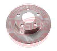 MASTER-SPORT GERMANY 2x Disco Freno Posteriore Pieno per Audi A6 Avant 4B C5 2.5