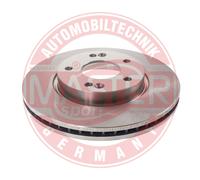 MASTER-SPORT GERMANY 2x Disco Frontale Ventilato per Hyundai i30 Fd 1.4 1.6