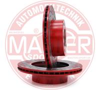 MASTER-SPORT GERMANY Disco Freno Ventilato Frontale per BMW 1er E81 E87 E90 E88
