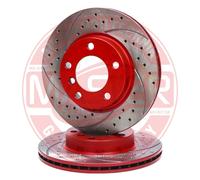 MASTER-SPORT GERMANY Disco Ventilato Frontale per BMW 3er Cabriolet E36 E46