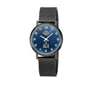 Master Time MTLS-10742-32M - Orologio analogico al quarzo da donna con cinturino in acciaio inossidabile milanese, Bracciale