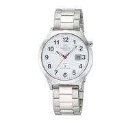 Master Time MTGA-10907-12M - Orologio da uomo al quarzo, analogico, digitale, con cinturino in acciaio inox