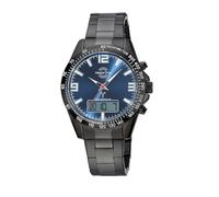 Master Time Orologio da Polso da Uomo Radio Sporty Big Date Nero/Blu
