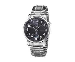 Master Time, Serie Funk Basic, Orologio da polso, da uomo mtga-10308-22M, con bracciale a tiranti in acciaio inox