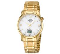 Master Time Uomo Orologio Radio Basic Con Cinturino Elastico Oro MTGA-10312-12M