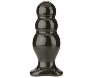 Master Tool #4 - Plug anale con tripla ondulazione, 16,8 cm di lunghezza e 6,6 cm di larghezza, giocattolo anale stimolante per la prostata