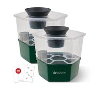 MASTER TRAP BY FAVEX - Set di 2 trappole anti-ponte, anti-zanzare, limita la riproduzione delle zanzare, tigre e comune, senza elettricità