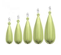 Master Your Cast Skill with 5pz spina per fusione da pesca set in gomma ba