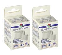 MasterAid® Compriderm® Benda Elastica 6 cm x 5 m 2x1 pz Assorbenti