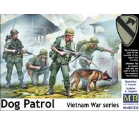Masterbox 1/35 35238 Serie Vietnam War Pattuglia Canina