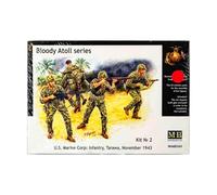 Masterbox 1:35 - 'Bloody Atoll Kit No 2'. US Marine Corps Infantry. - MAS3543