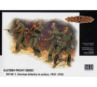 Master Box Mb3522 - 1/35 German Fanteria IN Action 1941-1942 Frontale Serie