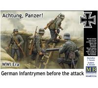 Masterbox 1:35 - Fanteria Germania WWI, Achtung Panzer!