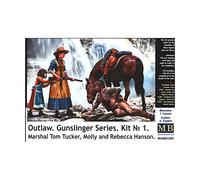 Master Box MB35203 - 1/35 Maresciallo Tom Tucker, Molly E Rebecca Han - Nuovo