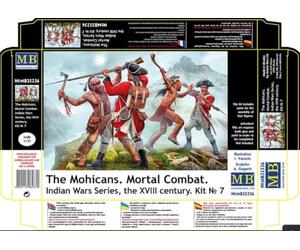 Masterbox 1:35 - I Mohicani, Serie di Guerra Indiana, No.7