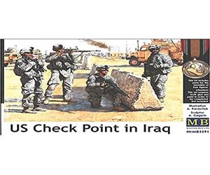 Masterbox 1:35 Scala US Check Point in Iraq Assembly Parts