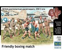 MASTERBOX "FRIENDLY BOXING MATCH" BRITISH & AMERICAN PARATROOPERS 1:35 35150