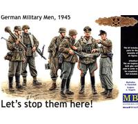 Masterbox German Fanteria 1945 Bazooka MG Attrezzature 1:3 5 General Rommel Kit