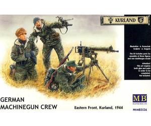 Masterbox German Machinegun Team Tedesco Mg-Truppe Kurland 1:3 5 Kit Nuovo Kit