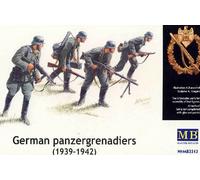 Masterbox - German Panzergrenadiers Tedesco Fanteria Corazzata 1:3 5 Fronte Kit