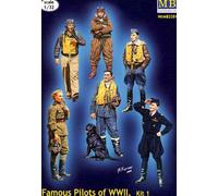 Masterbox Piloti Moelders Marcel Johnson Saburo Bong Litviak 1:3 2 Famous