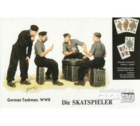 Masterbox - Skatspieler German Tankman Giocare Cards Skat Modello Kit - 1:3 5